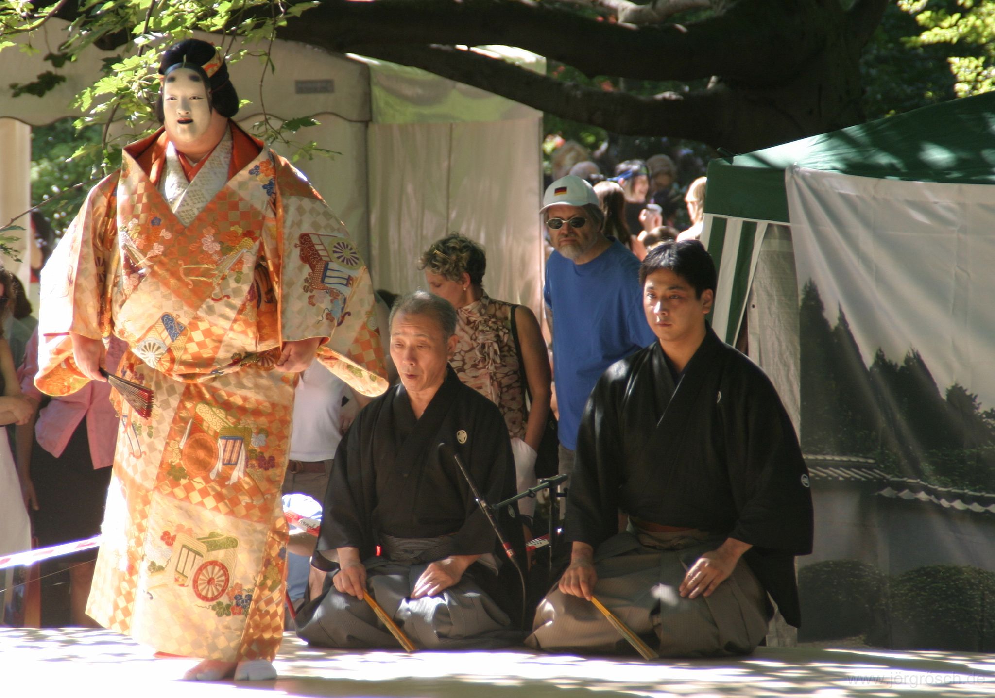 20060717 japanfest.jpg - Japanfest in München - Nō Theater/ 能 (sprich のう )